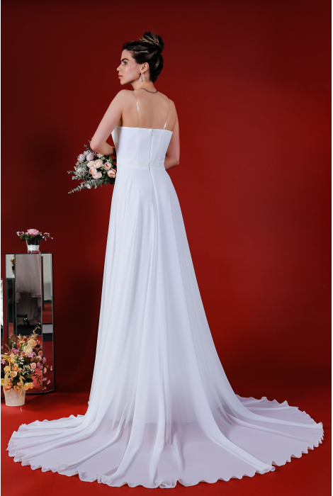 Hochzeitskleid für braut von Schantal, Kollektion Kiara, Modell 14203. Foto 7