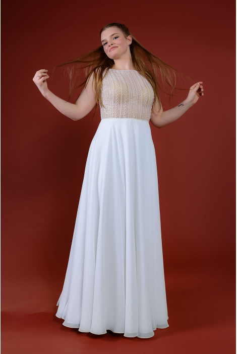 Hochzeitskleid für braut von Schantal, Kollektion Queen XXL, Modell 14218. Foto 1