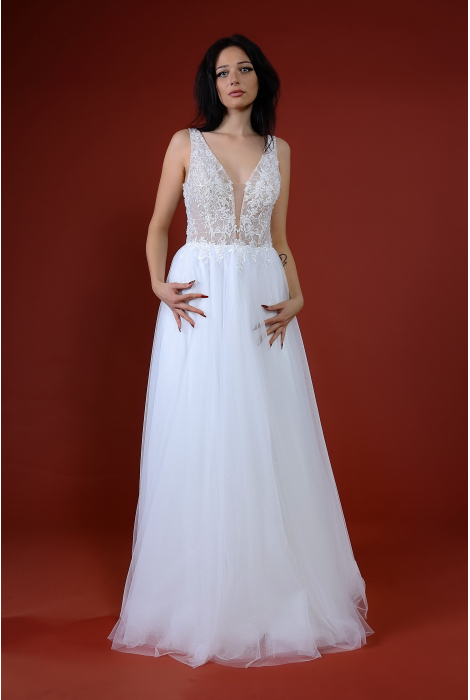 Hochzeitskleid für braut von Schantal, Kollektion Kiara, Modell 14219 - 2. Foto 3