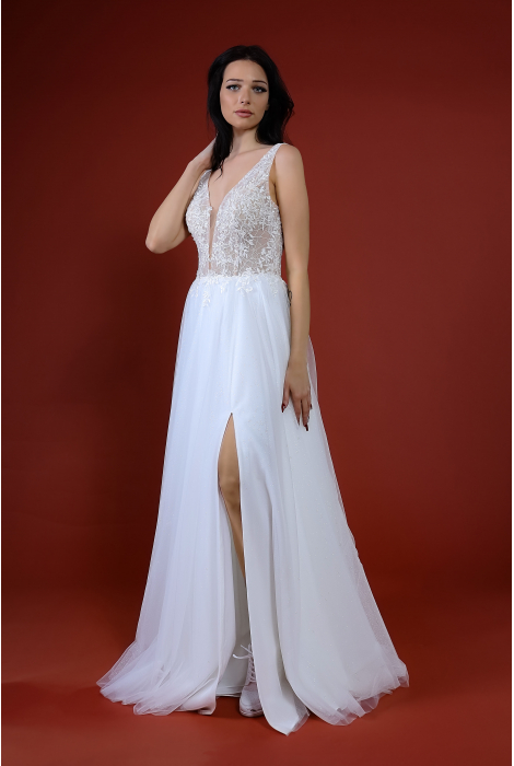 Hochzeitskleid für braut von Schantal, Kollektion Kiara, Modell 14219 - 2. Foto 4