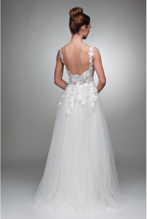 Hochzeitskleid für braut von Schantal, Kollektion Elegia, Modell 1806. Foto 3