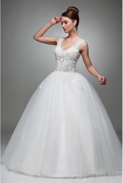 Hochzeitskleid für braut von Schantal, Kollektion Elegia, Modell 1810. Foto 1