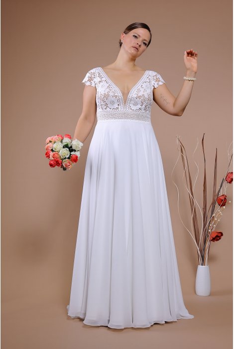 Hochzeitskleid für braut von Schantal, Kollektion Queen XXL, Modell 1789-2 XXL. Foto 3