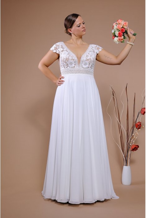 Hochzeitskleid für braut von Schantal, Kollektion Queen XXL, Modell 1789-2 XXL. Foto 4