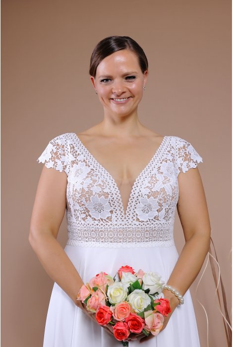 Hochzeitskleid für braut von Schantal, Kollektion Queen XXL, Modell 1789-2 XXL. Foto 5
