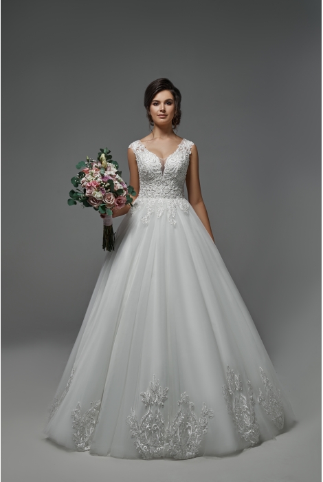 Hochzeitskleid für braut von Schantal, Kollektion Sale, Modell 17955. Foto 2
