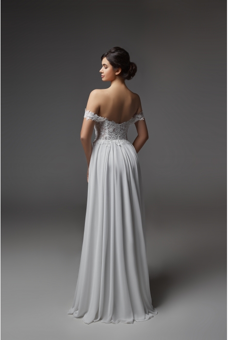 Hochzeitskleid für braut von Schantal, Kollektion Pilar, Modell 17961. Foto 2