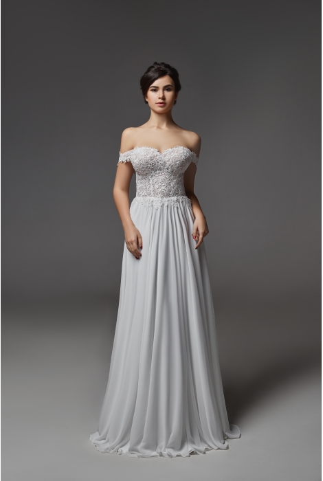 Hochzeitskleid für braut von Schantal, Kollektion Pilar, Modell 17961. Foto 1