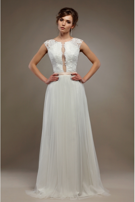 Hochzeitskleid für braut von Schantal, Kollektion Elegia, Modell 2062. Foto 1