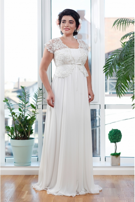 Hochzeitskleid für braut von Schantal, Kollektion Queen XXL, Modell 2106 - XXL. Foto 1