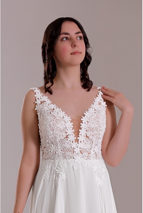 Hochzeitskleid für braut von Schantal, Kollektion Butterfly, Modell 2201 - 1. Foto 2