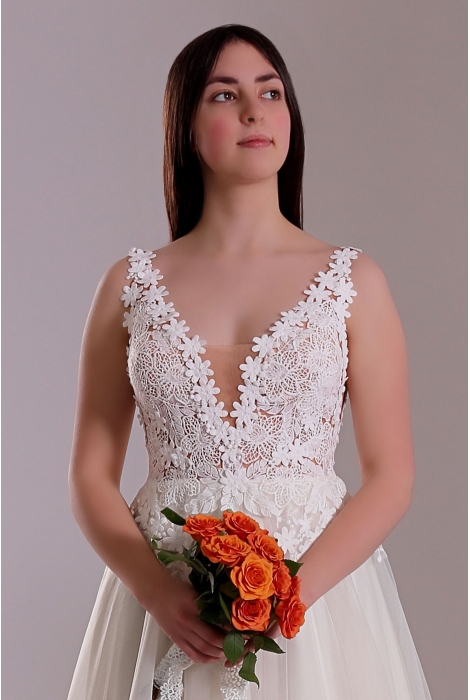 Hochzeitskleid für braut von Schantal, Kollektion Butterfly, Modell 2201 - 2. Foto 2