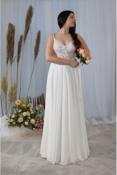 Hochzeitskleid für braut von Schantal, Kollektion Butterfly, Modell 2211. Foto 1