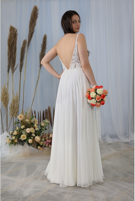 Hochzeitskleid für braut von Schantal, Kollektion Butterfly, Modell 2211. Foto 4