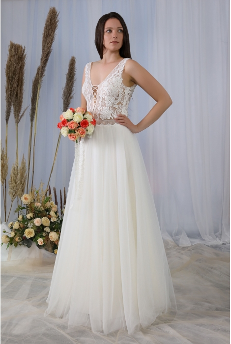 Hochzeitskleid für braut von Schantal, Kollektion Sale, Modell 2212. Foto 3