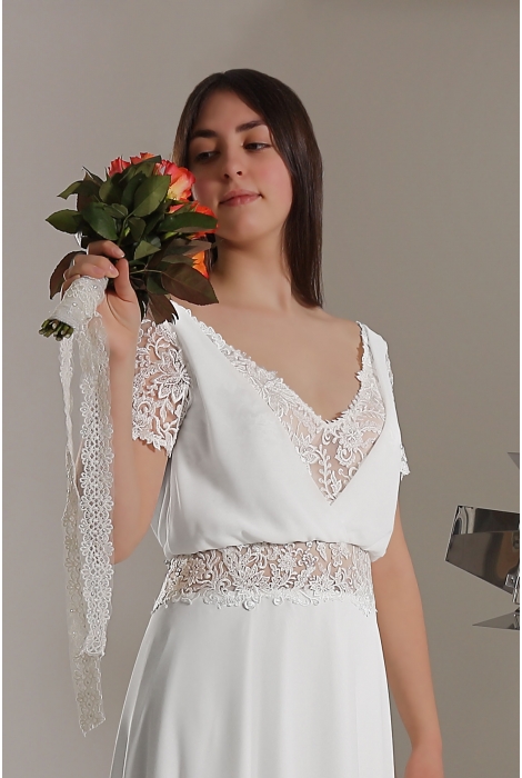 Hochzeitskleid für braut von Schantal, Kollektion Butterfly, Modell 2216. Foto 3