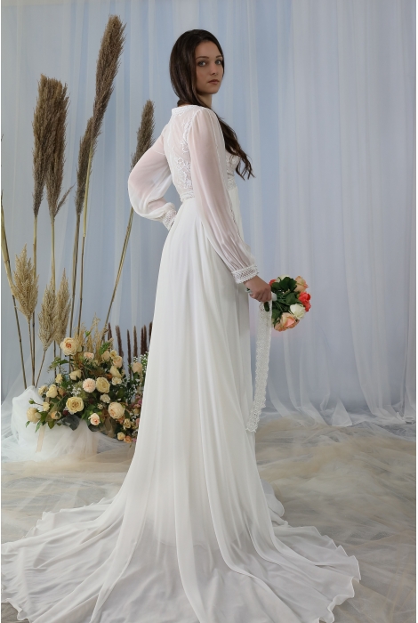 Hochzeitskleid für braut von Schantal, Kollektion Sale, Modell 2219. Foto 4