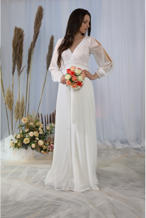 Hochzeitskleid für braut von Schantal, Kollektion Sale, Modell 2219. Foto 3