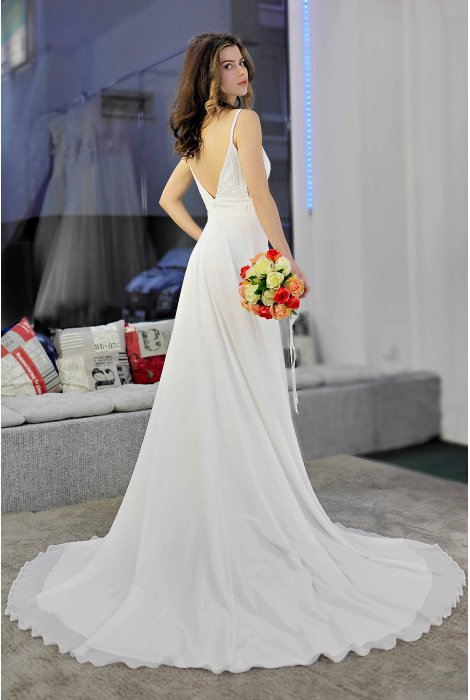 Hochzeitskleid für braut von Schantal, Kollektion Traum, Modell 2220. Foto 5