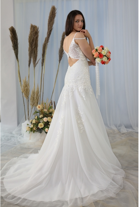 Hochzeitskleid für braut von Schantal, Kollektion Butterfly, Modell 2234. Foto 4