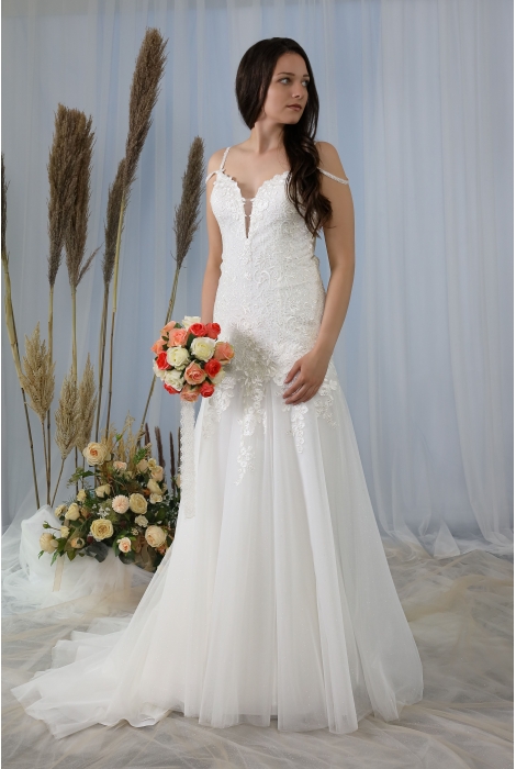 Hochzeitskleid für braut von Schantal, Kollektion Butterfly, Modell 2234. Foto 1