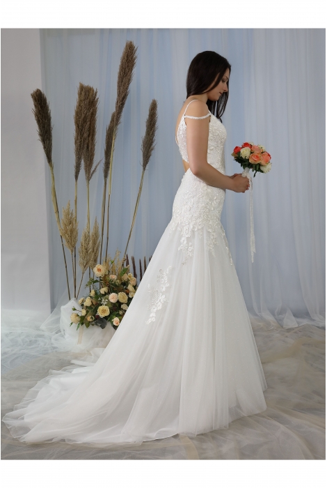 Hochzeitskleid für braut von Schantal, Kollektion Butterfly, Modell 2234. Foto 3