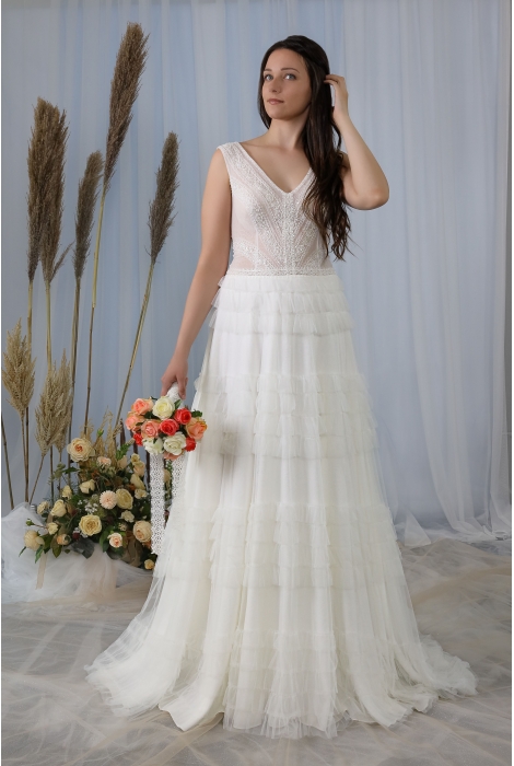 Hochzeitskleid für braut von Schantal, Kollektion Sale, Modell 2236. Foto 3