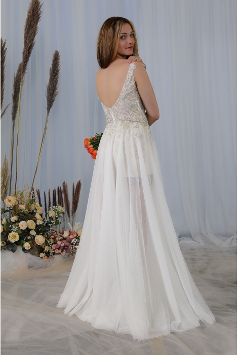 Hochzeitskleid für braut von Schantal, Kollektion Butterfly, Modell 2248. Foto 4