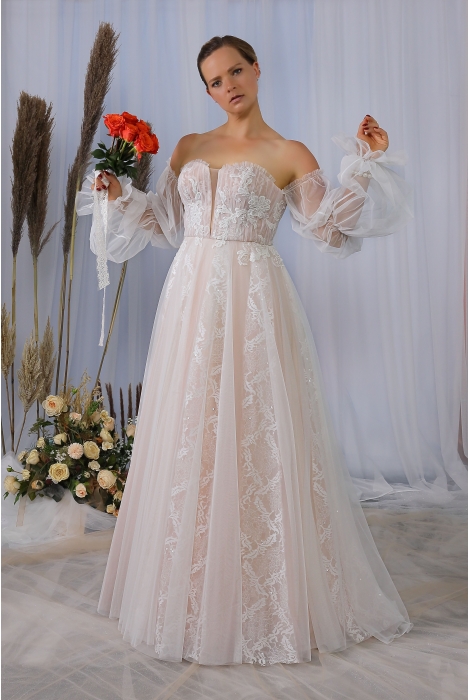 Hochzeitskleid für braut von Schantal, Kollektion Queen XXL, Modell 2252 - 2 XXL. Foto 1