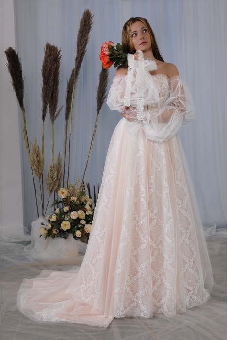 Hochzeitskleid für braut von Schantal, Kollektion Butterfly, Modell 2252 - 2. Foto 3