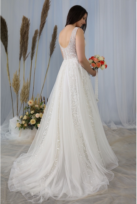 Hochzeitskleid für braut von Schantal, Kollektion Sale, Modell 2254. Foto 4