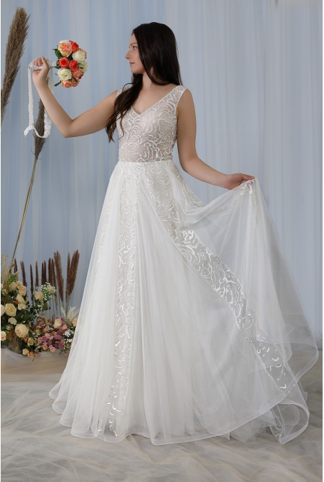 Hochzeitskleid für braut von Schantal, Kollektion Sale, Modell 2254. Foto 1