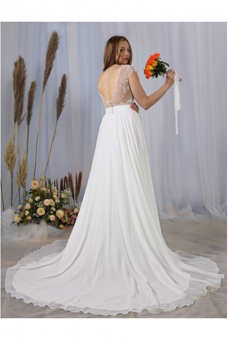 Hochzeitskleid für braut von Schantal, Kollektion Butterfly, Modell 2265. Foto 4