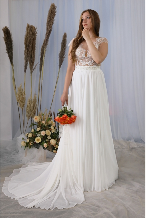 Hochzeitskleid für braut von Schantal, Kollektion Butterfly, Modell 2265. Foto 3