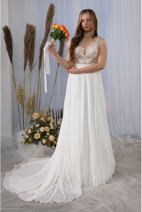 Hochzeitskleid für braut von Schantal, Kollektion Butterfly, Modell 2265. Foto 1