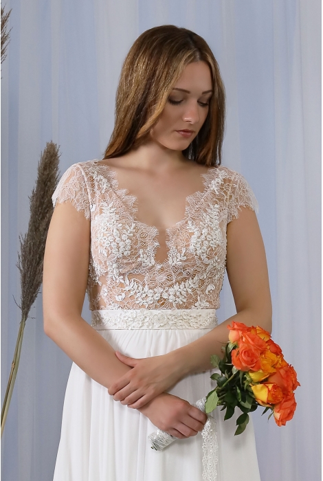 Hochzeitskleid für braut von Schantal, Kollektion Butterfly, Modell 2265. Foto 2