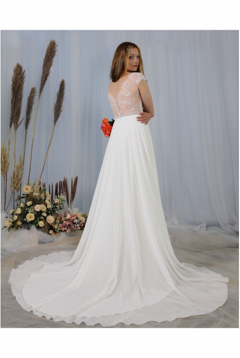Hochzeitskleid für braut von Schantal, Kollektion Butterfly, Modell 2276. Foto 4