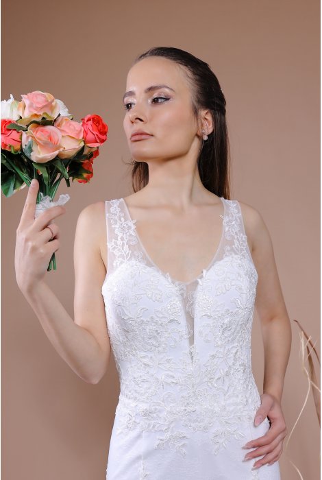 Hochzeitskleid für braut von Schantal, Kollektion Traum, Modell 2280. Foto 6