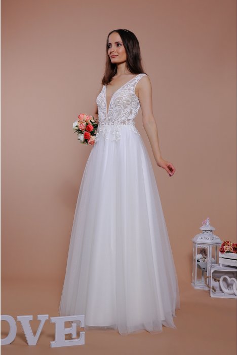 Hochzeitskleid für braut von Schantal, Kollektion Traum, Modell 2283. Foto 4