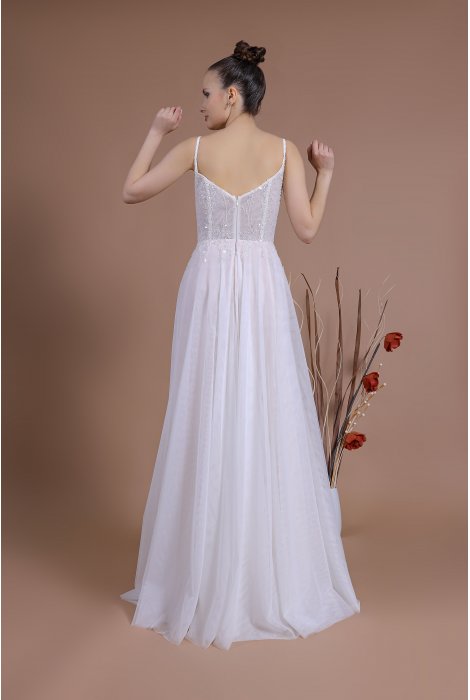 Hochzeitskleid für braut von Schantal, Kollektion Traum, Modell 2291. Foto 5