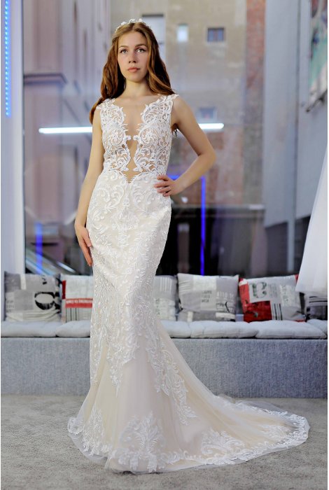 Hochzeitskleid für braut von Schantal, Kollektion Pilar, Modell 2296. Foto 2