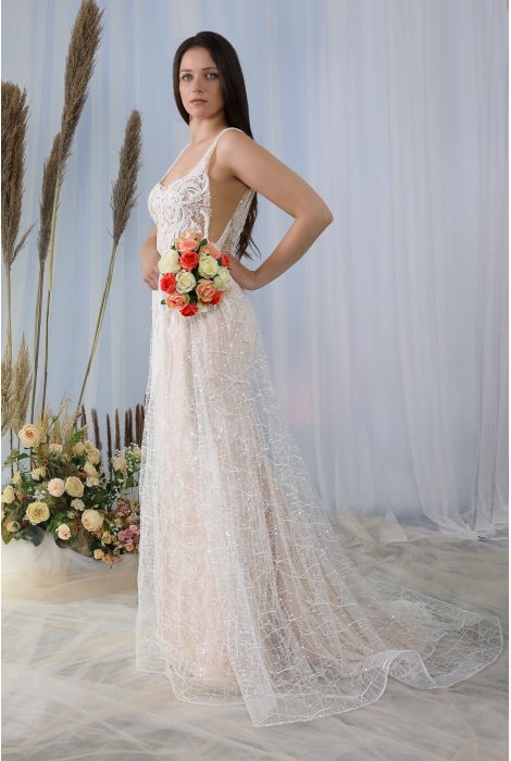 Hochzeitskleid für braut von Schantal, Kollektion Sale, Modell 2301. Foto 2