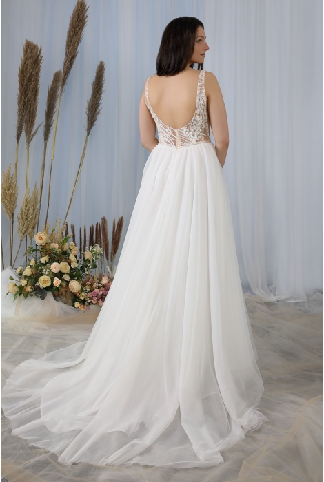 Hochzeitskleid für braut von Schantal, Kollektion Butterfly, Modell 2304. Foto 5