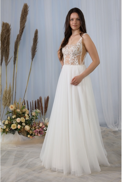 Hochzeitskleid für braut von Schantal, Kollektion Butterfly, Modell 2304. Foto 4