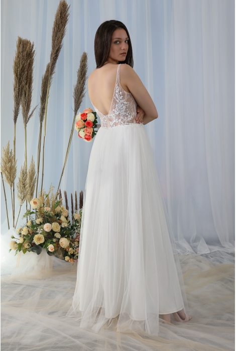 Hochzeitskleid für braut von Schantal, Kollektion Butterfly, Modell 2309. Foto 4