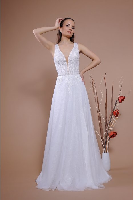 Hochzeitskleid für braut von Schantal, Kollektion Traum, Modell 2321. Foto 1