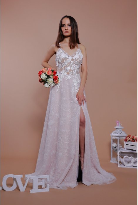 Hochzeitskleid für braut von Schantal, Kollektion Traum, Modell 2323. Foto 3