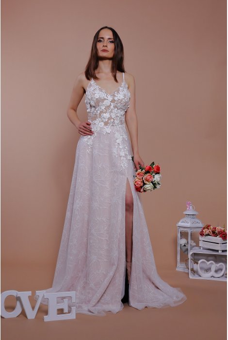 Hochzeitskleid für braut von Schantal, Kollektion Traum, Modell 2323. Foto 4