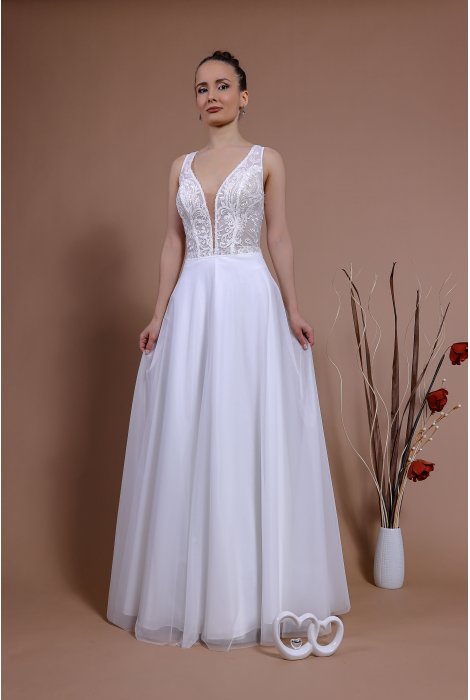 Hochzeitskleid für braut von Schantal, Kollektion Traum, Modell 2326. Foto 4