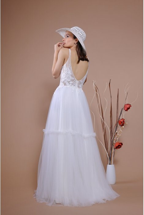 Hochzeitskleid für braut von Schantal, Kollektion Traum, Modell 2329. Foto 5